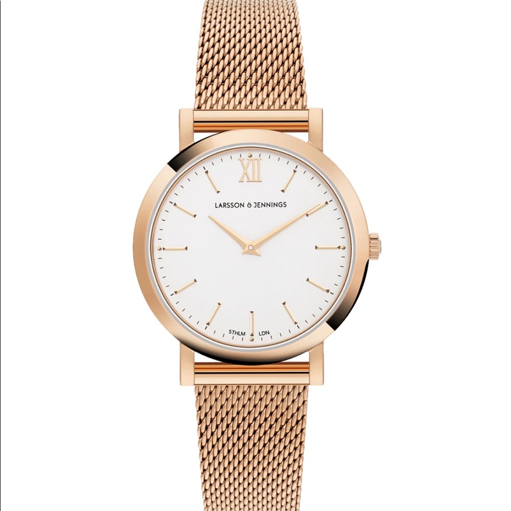 Larsson & Jennings Rose Gold Watch